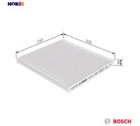 FILTER CABIN AIR 1 987 432 246 FOR NISSAN HR12DE/HR12DDR/HR12DR 1.2L 3cyl NOTE