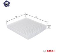 FILTER CABIN AIR 1 987 432 273 FOR DODGE JEEP LANCIA CHRYSLER 2.4L EDG 2.4L 4cyl