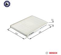 FILTER CABIN AIR 1 987 432 436 FOR PEUGEOT 2008/Van/SUV 207/207+ 208/Hatchback
