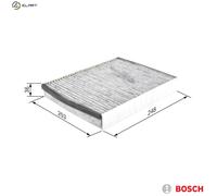 Cabin filter Activated Carbon Filter 1 987 432 598 BOSCH for FORD VOLVO
