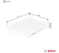 Bosch M5003 Standard Cabin Filter - Replacement Filter | Filters Pollen and Dust for Cleaner Air Inside the Vehicle