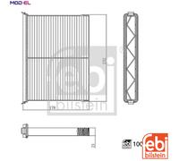 FEBI BILSTEIN 1002256 Pollen filter