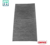 Corteco Cabin Air Filter 21651952 - Activated Carbon - for FIAT, Alfa Romeo, Lancia