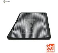 Febi Bilstein Cabin Filter 23782 Activated Carbon Pollen – Fits Mercedes E200 W211/S211 02-09