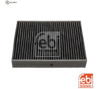 Cabin filter Activated Carbon Filter 37114 FEBI BILSTEIN for BMW 1 Sports Hatch