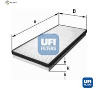UFi Cabin Air Filter 9738350147 A9738350147, 53.054.00 for Mercedes-Benz 4.2L OM900/904