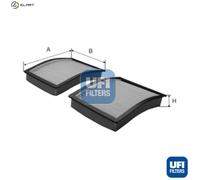UFI 54.175.00 Pollen filter