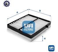UFI Cabin Air Filter Particulate 40mm Height For Mercedes-Benz M-Class 53.100.00