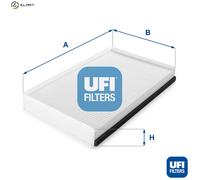FILTER CABIN AIR 53.110.00 FOR MERCEDES-BENZ VIANO V-CLASS VITO/Bus/MIXTO/Van