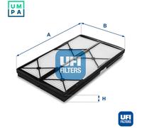 UFI FILTERS 53.114.00 Cabin Air Filter