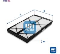 FILTER CABIN AIR 53.114.00 FOR MERCEDES-BENZ V-CLASS VITO/Van/Bus 2.1L 4cyl 2.8L