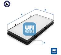 UFI Filters, Cabin Air Filter 53.131.00, Replacement Cabin Air Filter, Suitable for Cars, Applicable to Various Models of Nissan, Opel, Renault and Vauxhall