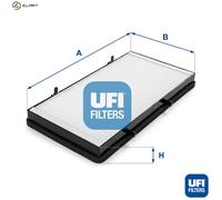 UFI Filters, Cabin Air Filter 53.131.00, Replacement Cabin Air Filter, Suitable for Cars, Applicable to Various Models of Nissan, Opel, Renault and Vauxhall