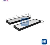 UFI 53.163.00 Pollen filter
