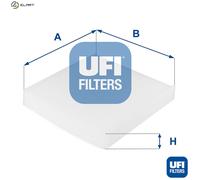 UFI FILTERS 53.210.00 Cabin Air Filter