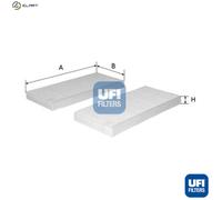 UFI 53.239.00 Pollen filter