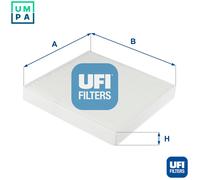 UFI 53.246.00 Pollen filter