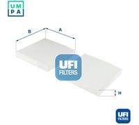 UFI Filters, Cabin Air Filter 53.251.00