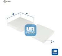 UFI Filters, Cabin Air Filter 53.251.00