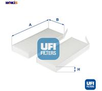 Cabin filter Particulate Filter 53.311.00 UFI for RENAULT LATITUDE