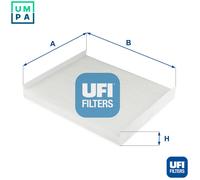 UFI 53.331.00 Pollen filter