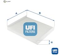 UFI 53.331.00 Pollen filter