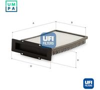 UFI 53.621.00 Pollen filter