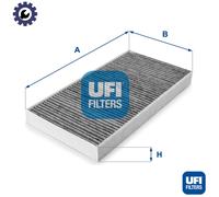 FILTER CABIN AIR 54.100.00 FOR CADILLAC FIAT VAUXHALL TIGRA/TwinTop CORSA/Mk BLS