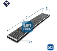 UFI Filters, Cabin Air Filter 54.121.00