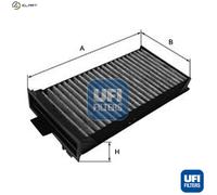 FILTER CABIN AIR 54.125.00 FOR CITROEN C5/Break 4HX 2.2L 6FZ 1.7L RHZ 2.0L 4cyl