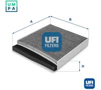 UFI Filters, Cabin Air Filter 54.126.00 | Replacement Filter, Suitable for Cars, Applicable to Various Models of Volvo