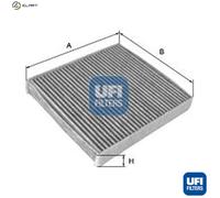 UFI Cabin Pollen Air Filter Engine Compartment For Fiat Lancia Peugeot 54.156.00