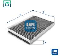 Cabin filter Activated Carbon Filter 54.161.00 UFI for MERCEDES-BENZ VW