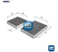 UFI FILTERS 54.164.00 Cabin Air Filter