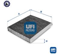 UFI Filters, Cabin Air Filter 54.171.00, Suitable for cars, Applicable to Various Models of Citroen