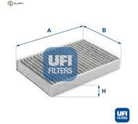 FILTER CABIN AIR 54.196.00 FOR RENAULT K7M703/702/790 1.6L 4cyl MEGANE I