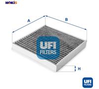 UFI Filters, Cabin Air Filter 54.223.00, Suitable for Cars, Applicable to Various Models of Ford