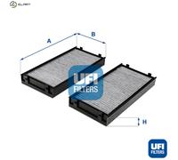 FILTER CABIN AIR 54.243.00 FOR BMW X5/F15/F85/SAV/E70 X6/F16/F86/SAC/E71/E72