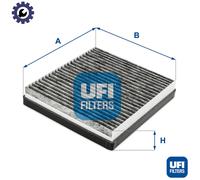 UFI Filters, Cabin Air Filter 54.247.00, Suitable for Cars, Applicable to Various Models of Mercedes Benz
