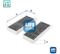 UFI 54.254.00 Pollen filter