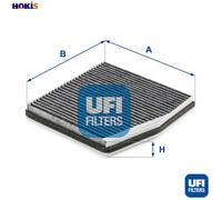 UFI Filters, Cabin Air Filter 54.262.00, Suitable for cars, Applicable to Various Models of Fiat