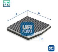 UFI Filters, Cabin Air Filter 54.262.00, Suitable for cars, Applicable to Various Models of Fiat
