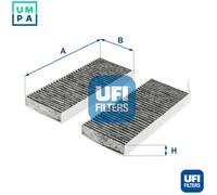 UFI 54.287.00 Pollen filter