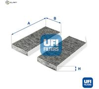 UFI 54.287.00 Pollen filter