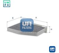 Cabin filter Filter Insert 54.376.00 UFI for SEAT AUDI SKODA VW