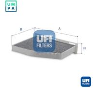 Cabin filter Filter Insert 54.376.00 UFI for SEAT AUDI SKODA VW