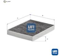 FILTER CABIN AIR 54.530.00 FOR LEXUS 8GR-FXS 3.5L 6cyl LC2UR-GSE 5.0L 8cyl LC