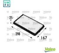 Valeo Cabin Air Filter 698171 - Pollen/Particulate - Fits MANN+HUMMEL CU2835 BMW 316i/318tds/320i