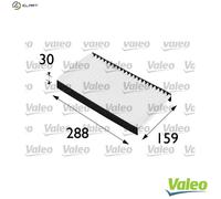 VALEO 698197 Pollen filter