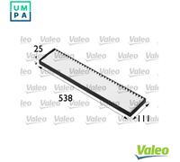 Valeo Cabin Air Filter 698247 – Pollen & Particulate Filter for VW/Ford/SEAT